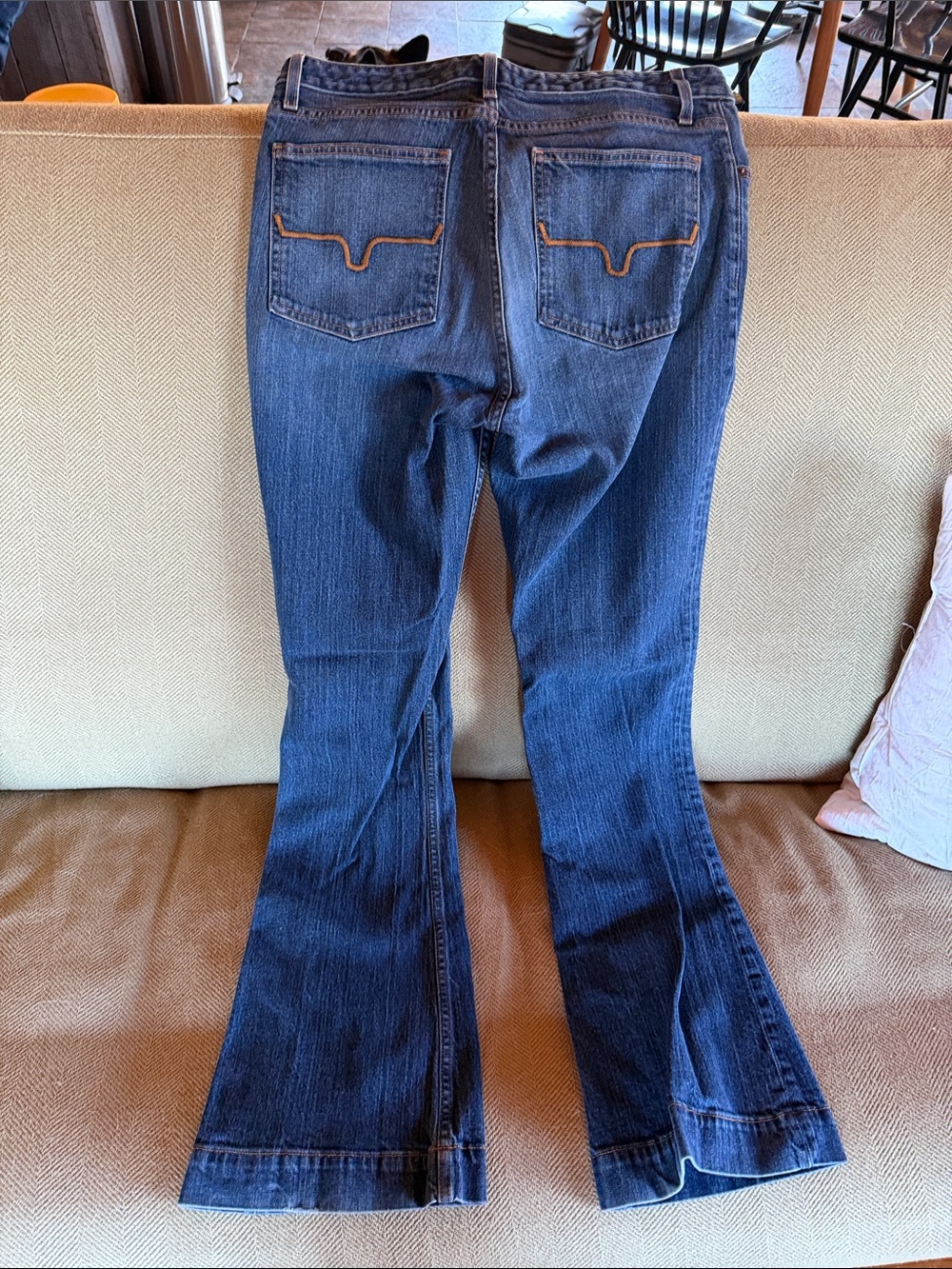 Women’s Dark Blue Flare Jeans